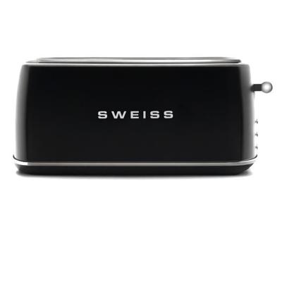 Vintage Toaster - SWEISS - GRV9 - 2 sleuven - 1500 W - Zwart