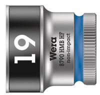 Wera 8790 HMB HF Zyklop Hand- en Machinedop, met 3/8"-aandrijving met vasthoudfunctie, 19.0 x 29.0 mm - 1 stuk(s) - 05003753001 - thumbnail