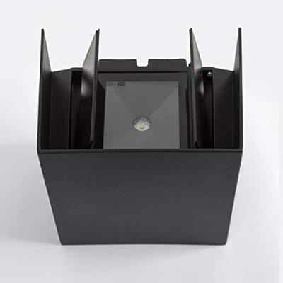 Channel II Up en Down Muurlamp Zwart