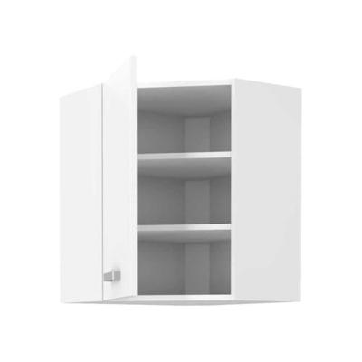 ATLAS Hoog hoekmeubel - Wit decor - L58x58cm