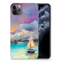 Smartphone hoesje Apple iPhone 11 Pro Max Boat - thumbnail