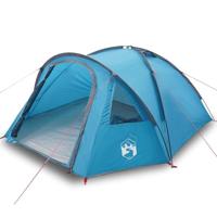 Camping Tent met dak Blauw 308 x 268 x 130 cm Polyester - thumbnail