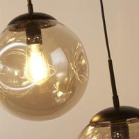 Searchlight Design hanglampPunch 5-lichts - 22123-5BK - thumbnail