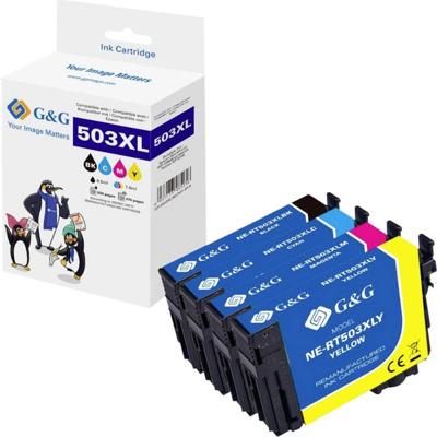G&G Inkt combipack Compatibel GP-E503XLBKCMY-4P-R