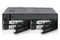 Icy Dock MB604SPO-B 4x2,5 SATA + (ultra) slim ODD behuizing backplane - thumbnail