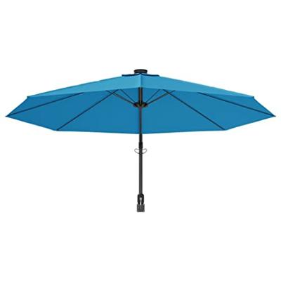 VidaXL Wandparasol 290 cm zeeblauw