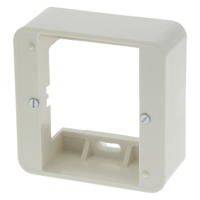 Peha Standard Opbouwraam | Inbouw | 1-voudig | Crème - 66.010.32 - thumbnail