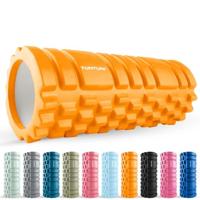 Tunturi Grid foam roller l 33 cm l Ø 13 cm l oranje - thumbnail