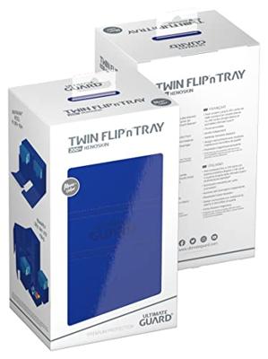 Ultimate Guard Twin Flip'n'Tray 200+ Xenoskin - Blue