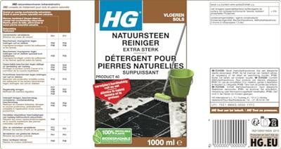 HG Vloeren Natuursteenreiniger Extra Sterk