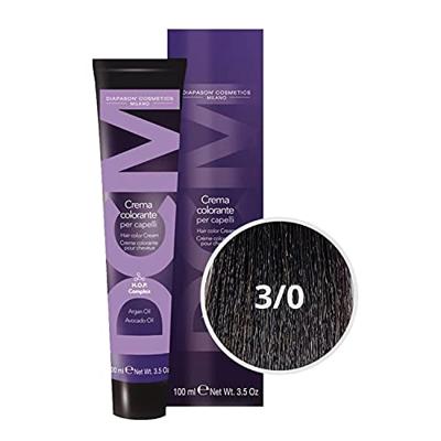 DCM Hair Color Cream 3/0 Dark Brown Haarverf 100ml