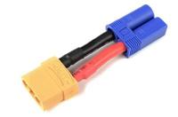 Conversie kabel EC5 Man > XT90 Vrouw met silicone kabel 10AWG - thumbnail