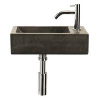 Fonteinset Differnz Patra 40x23x11 cm Bluestone Zwart - thumbnail