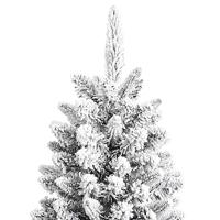 VidaXL Kunstkerstboom met sneeuw 180 cm pvc en pe - thumbnail