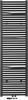 Ben Lineos handdoekradiator met handdoekhouder 1067W 50x177,5cm mat grafiet zwart - thumbnail