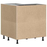 Keuken hoekonderkast "Porto" bewerkt hout grijs sonoma eiken - thumbnail