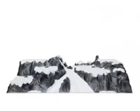 Kerstdorp landschap skipiste 120x40 cm My Village - My village - thumbnail