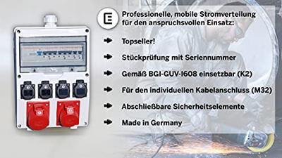 Ehmann 0530x0000000 CEE-stroomverdeler 400 V 32 A