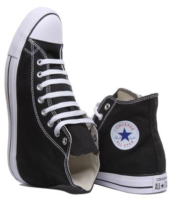 Casual Herensneakers Converse Chuck Taylor All Star High Top Zwart Schoenmaat 44 Casual Herensneakers Converse Chuck Taylor All Star High Top Zwart Schoenmaat 44