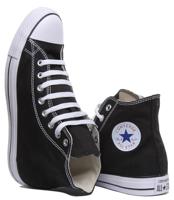 Casual Herensneakers Converse Chuck Taylor All Star High Top Zwart Schoenmaat 44 - thumbnail