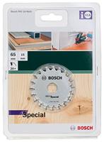 Bosch Accessories Special 2609256C83 Hardmetaal-cirkelzaagblad 65 x 15 mm Aantal tanden: 20 1 stuk(s) - thumbnail