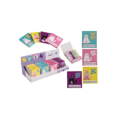 Nagelvijlen set a 6 in giftbox 5,5x5,8cm