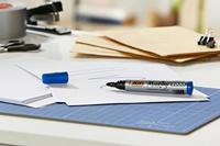 Permanente markeerstift Bic Marking 2000 Blauw 12 Onderdelen - thumbnail