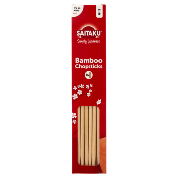 Saitaku Bamboo Chopsticks 8 x 2 Stuks bij Jumbo