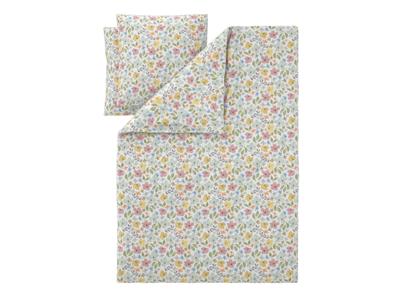 LIVARNO Satijnen dekbedovertrek 200 x 200 cm (bloemen)