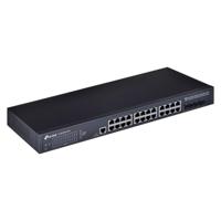 TP-Link JetStream TL-SG3428X-UPS netwerk-switch Managed L2+/L3 Gigabit Ethernet (10/100/1000) 1U Zwa - thumbnail