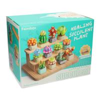 Bouwsteentjes Set Bloemen Etalage - thumbnail