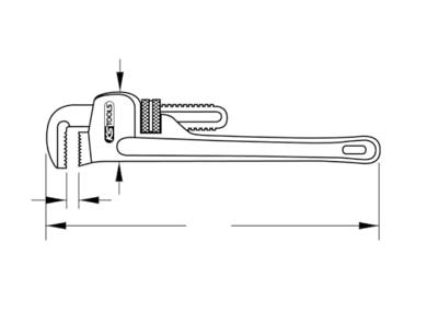 KS Tools 111.3505 1113505 Buistang
