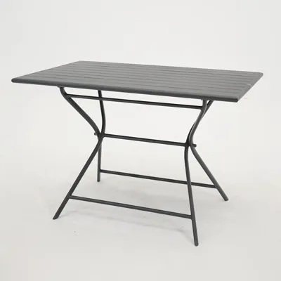 Inklapbare tuintafels GLOBE 110x70cm Graphite