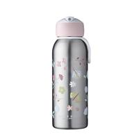 Mepal Isoleerfles Little Dutch Flowers and Butterflies 350 ml RVS - thumbnail