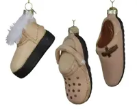 Schoen glas l5,1b4,4h11 cm parel a3 Decoris - Decoris - thumbnail