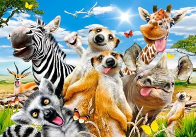 Castorland legpuzzel african selfie, 500st. Castorland legpuzzel african selfie, 500st.