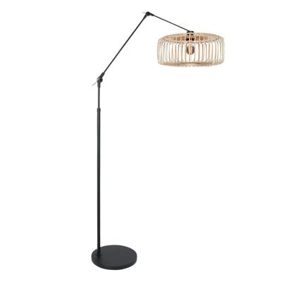 Steinhauer VloerlampPrestige Chic rotan kap - 4568ZW