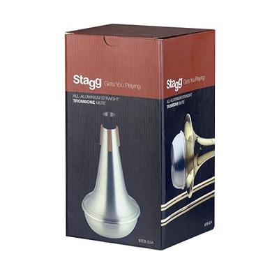 Stagg MTB-S3A Straight Mute voor trombone Aluminium