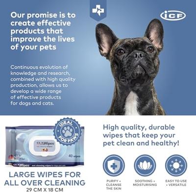 CLX Wipes voor hond en kat 40 stuks