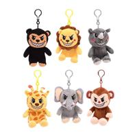 Johntoy Break out zoo pluche dier in kooi - thumbnail