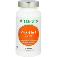 VitOrtho Zink 4 in 1 Vegicaps - thumbnail