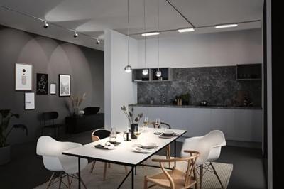 Paulmann Capsule II 230V-railsysteem lamp URail LED vast ingebouwd 6 W LED Chroom (mat), Chroom Paulmann Capsule II 230V-railsysteem lamp URail LED vast ingebouwd 6 W LED Chroom (mat), Chroom