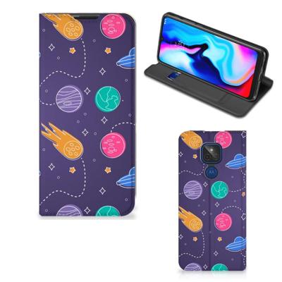 Motorola Moto G9 Play Hippe | Standcase | Space Motorola Moto G9 Play Hippe | Standcase | Space