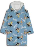 Bluey hoodie poncho 7 - 14 jaar polyester - thumbnail