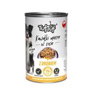 TUF TUF Chunks in gravy with poultry - natvoer voor honden - 415g - thumbnail