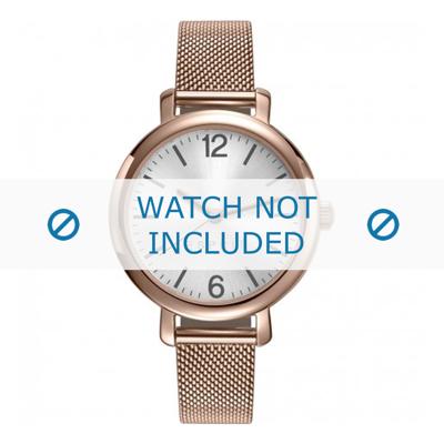 Esprit horlogeband ES906722003 Staal Rosé 12mm