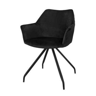 Riverdale Ava eetkamerstoel Zwart