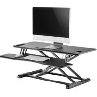 Neomounts NS-WS300BLACK Zit-sta-verhoger Hoogte: 11 tot 51 cm Zwart - thumbnail