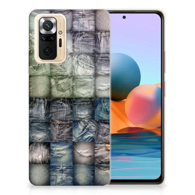 Silicone Back Cover Xiaomi Redmi Note 10 Pro Spijkerbroeken Silicone Back Cover Xiaomi Redmi Note 10 Pro Spijkerbroeken