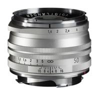 Voigtländer Nokton 50mm F/1.5 II M.C. Leica M Mount zilver - thumbnail